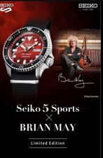 Seiko 5 Sports Brain May limited editie, Staal, Seiko, Ophalen of Verzenden, Zo goed als nieuw