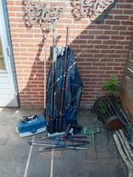 Diverse visspullen, Ophalen, Gebruikt, Complete hengel