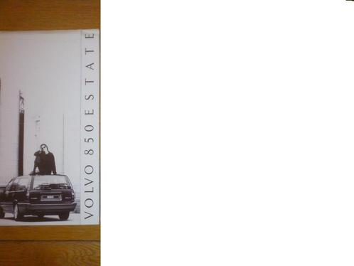 2x Volvo folders/brochures: 850 Estate Duits + 940 Nederland, Boeken, Auto's | Folders en Tijdschriften, Zo goed als nieuw, Volvo