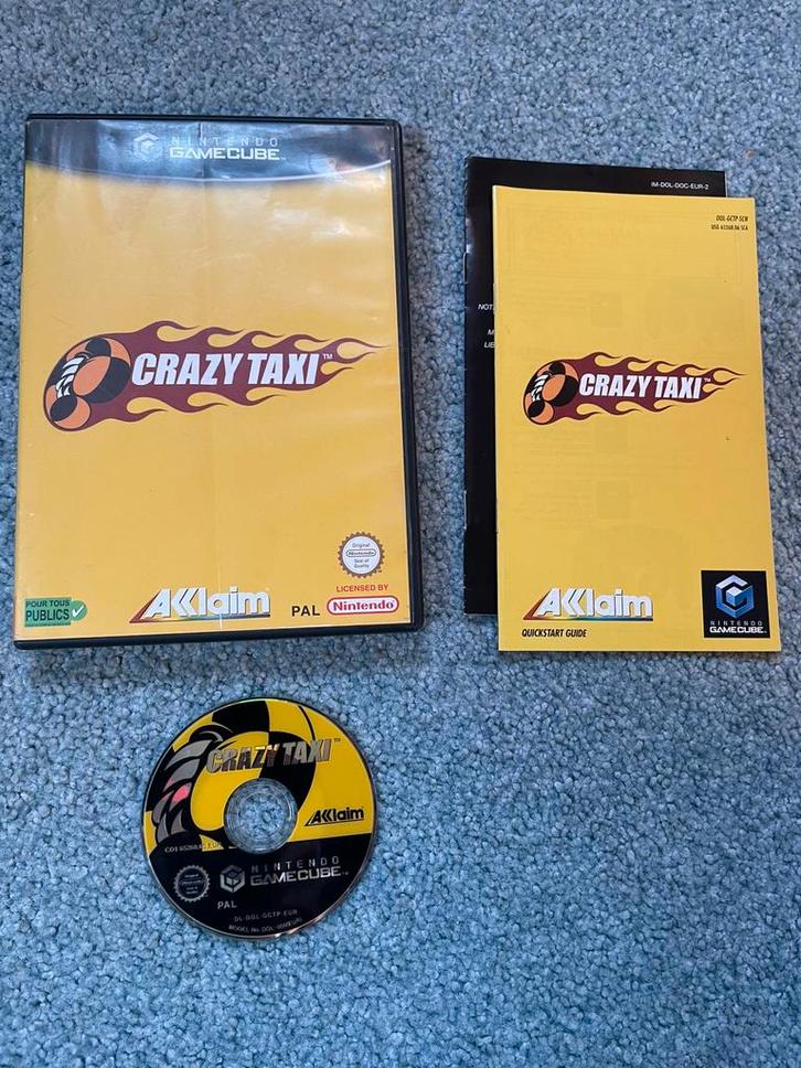 Crazy Taxi met garantie, Spelcomputers en Games, Games | Nintendo GameCube, Gebruikt, 1 speler, Vanaf 3 jaar, Ophalen of Verzenden