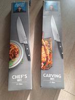 Jamie Oliver Messenset - Chef's & Carving Knife, Nieuw, Ophalen of Verzenden, Rvs of Chroom, Vaatwasserbestendig
