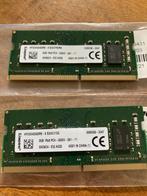 2 x 8GB Kingston DDR4 2666MHZ / So-dimm / 260PINS, Gebruikt, DDR4, 8 GB, Ophalen of Verzenden