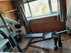 Multifunctionele Fitnessbank / rek, Sport en Fitness, Krachtstation, Gebruikt, Metaal, Rug