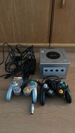Gamecube Zilver - Compleet + twee controllers., 1 speler, Ophalen of Verzenden, Zo goed als nieuw, Vanaf 3 jaar
