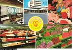 Ansichtkaart	Aalsmeer	Snijbloemenveiling	5-luik, Verzamelen, Ansichtkaarten | Nederland, Verzenden, 1980 tot heden, Ongelopen