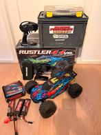 Traxxas Rustler 4x4 VXL Brushless, Hobby en Vrije tijd, Elektro, Auto offroad, Ophalen of Verzenden, Zo goed als nieuw
