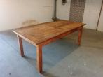 Teak houten eettafel 200x100cm, Bruin, ., Ophalen of Verzenden, Zo goed als nieuw