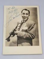 Gesigneerde promotie foto Louis Prima (Buona Sera) Jaren 50, Ophalen of Verzenden, Zo goed als nieuw, Foto of Kaart, Gesigneerd