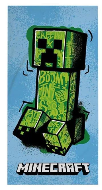 Minecraft Badlaken / Strandlaken / Handdoek - Creeper beschikbaar voor biedingen