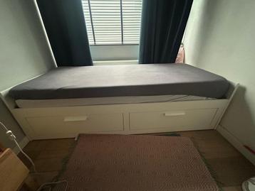 Brimnes Ikea uitschuifbed 80x200 - afbeelding 1