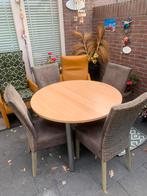 Te koop nog mooie eethoek, Huis en Inrichting, Tafels | Eettafels, Ophalen, Zo goed als nieuw, Rond, 100 tot 150 cm