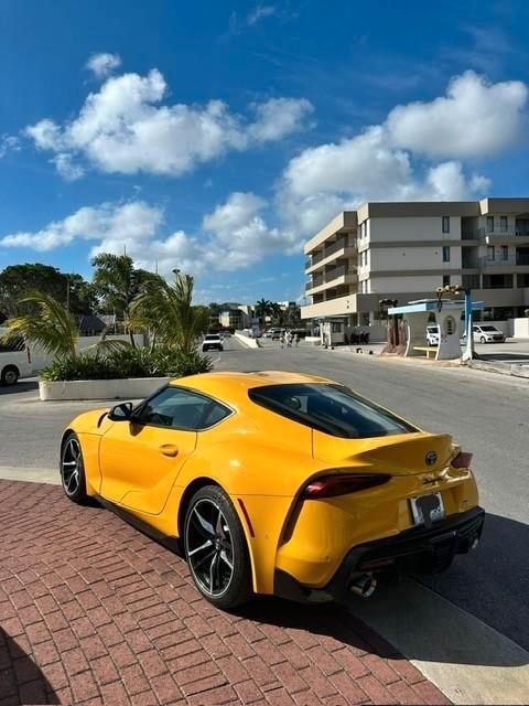 Toyota GR Supra 2022, Auto's, Toyota, Bedrijf, Supra, Benzine, Euro 6, Coupé, Automaat, Overige kleuren, Zwart, Leder en Stof