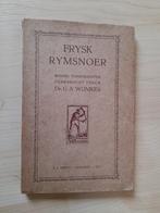 FRYSK RYMSNOER Dr GA Wumkes Bondel foardrachten, Boeken, Ophalen of Verzenden, Gelezen