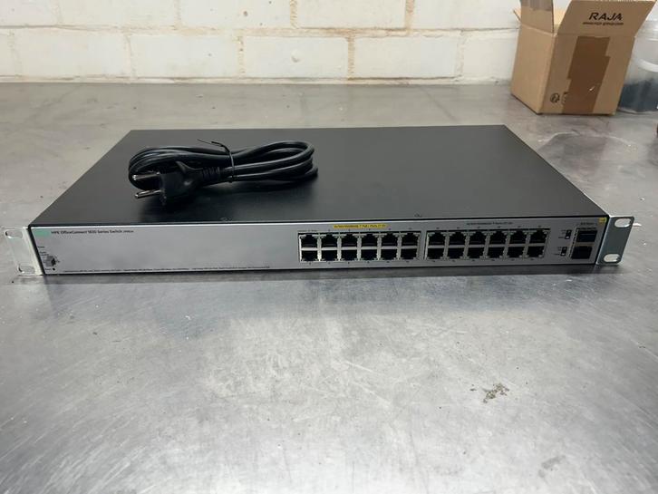 HP 1820-24G PoE switch 185W, Computers en Software, Netwerk switches, Zo goed als nieuw, Ophalen of Verzenden