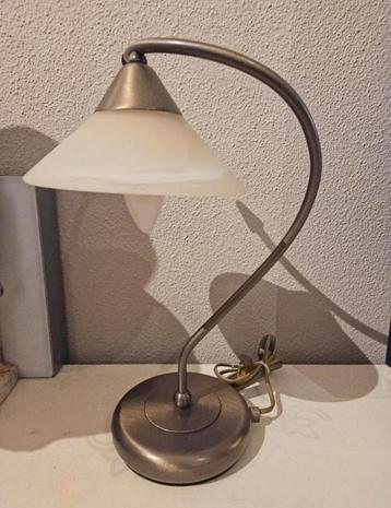Agostinelli Lamp - albast kap & messing voet jaren'70 beschikbaar voor biedingen