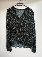 Moss copenhagen blouse bloesje S 36 Zwart bloemen, Ophalen of Verzenden, Zo goed als nieuw, Maat 36 (S), Zwart