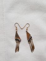 goudkleurige oorbellen, Overige materialen, Ophalen of Verzenden, Goud, Hangers