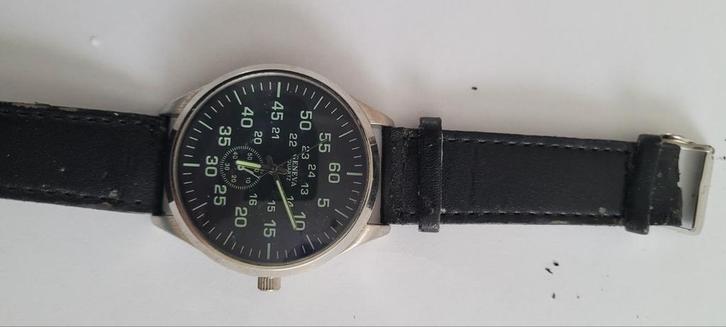 Herenhorloge Geneva - Stijlvol en functioneel, Sieraden, Tassen en Uiterlijk, Overige Accessoires, Gebruikt, Ophalen of Verzenden