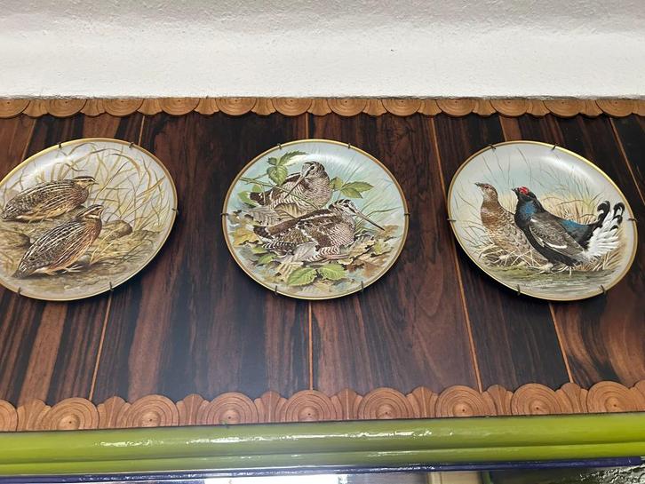 set van 24 handgeschilderde Franklin Porcelain collector pla, Antiek en Kunst, Antiek | Wandborden en Tegels, Ophalen