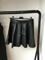 Faux leather rok, Ophalen of Verzenden, Zo goed als nieuw, Maat 36 (S), Zwart
