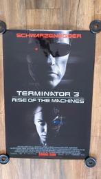 Terminator 3 Rise of the machines film poster, Zo goed als nieuw, Rechthoekig Staand, Film en Tv, Ophalen