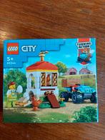 Lego City 60344 - Kippenhok en terreinwagen, Kinderen en Baby's, Speelgoed | Duplo en Lego, Ophalen of Verzenden, Nieuw, Complete set
