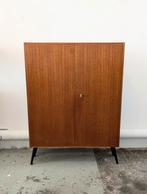 Prachtige vintage midcentury kast dressoir highboard, Ophalen of Verzenden, Zo goed als nieuw, 25 tot 50 cm