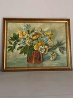 Bloemstilleven van Van Dijk, 1974, Antiek en Kunst, Kunst | Schilderijen | Klassiek, Ophalen of Verzenden