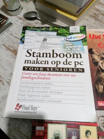 5VIJF BOEK GENEALOGIE STAMBOOM stamboomonderzoek familie !!! beschikbaar voor biedingen