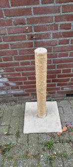 Krabpaal 80cm hoog bruin en grijs, Ophalen of Verzenden, Zo goed als nieuw, Krabpaal