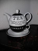 Tea for One Set - Riverdale, Keramiek, Ophalen of Verzenden, Zo goed als nieuw, Overige stijlen
