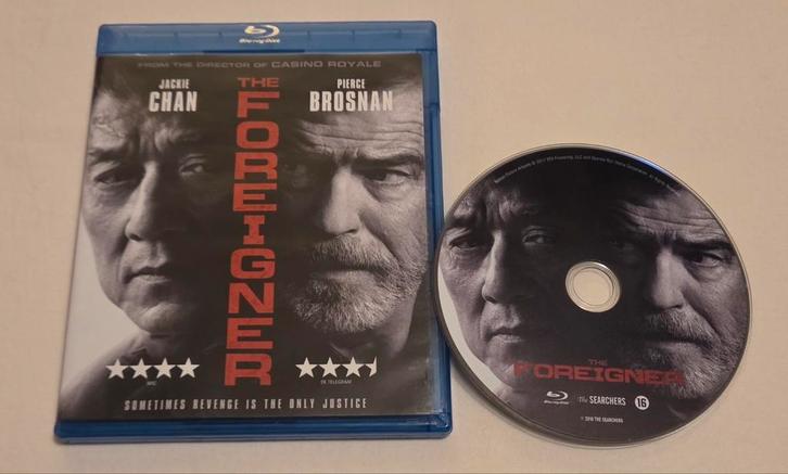 The Foreigner/Actie/Kung-Fu/Blu-ray/Jackie Chan, Cd's en Dvd's, Blu-ray, Zo goed als nieuw, Actie, Ophalen of Verzenden
