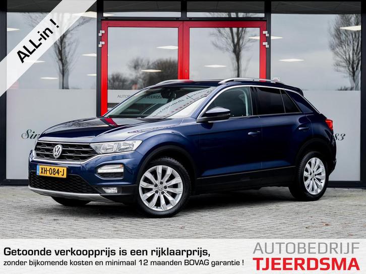 Volkswagen T-Roc 1.0 TSI Style | Origineel NL | 2e Eigenaar, Auto's, Volkswagen, Bedrijf, Te koop, T-Roc, ABS, Adaptive Cruise Control