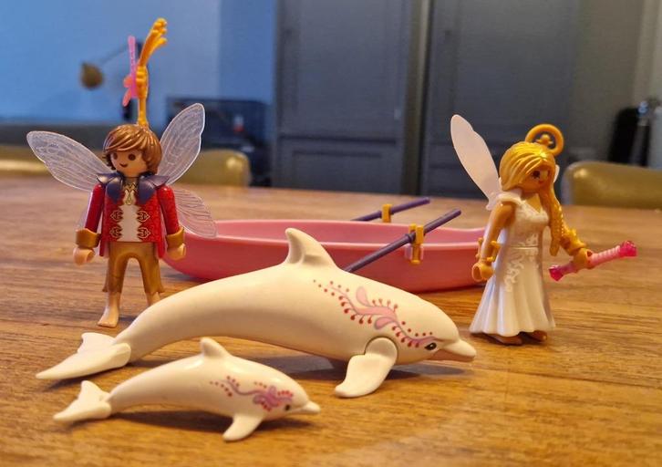 Playmobil elfje en dolfijnen, Kinderen en Baby's, Speelgoed | Playmobil, Zo goed als nieuw, Ophalen of Verzenden