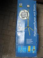 stevige felle bouwlamp - lamp op statief, Doe-het-zelf en Verbouw, Bouwverlichting, Ophalen, Nieuw, Lamp, Met statief
