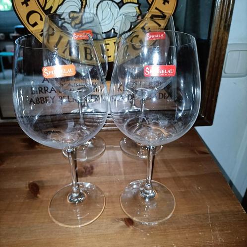 4 nieuwe hele grote wijnglazen Spiegelau, Verzamelen, Glas en Borrelglaasjes, Nieuw, Overige typen, Ophalen of Verzenden