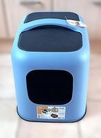 Kattenbak Rhoto MyPet - blauw -51x39,5x44,3 cm-, Ophalen, Gesloten