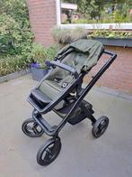 Dubatti two kinderwagen en reiswieg groen, Kinderen en Baby's, Kinderwagens en Combinaties, Ophalen, Zo goed als nieuw, Combiwagen