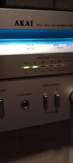 akai receiver aar20. + 2 akai cube speakers, Gebruikt, Ophalen, Overige merken, Minder dan 60 watt