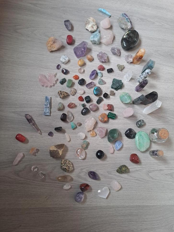 Collectie Edelstenen en Mineralen, Sieraden, Tassen en Uiterlijk, Edelstenen, Zo goed als nieuw, Ophalen of Verzenden