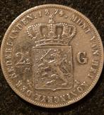 Zilveren 2,5 Gulden Willem III 1874, Koning Willem III, Zilver, Ophalen of Verzenden, Losse munt
