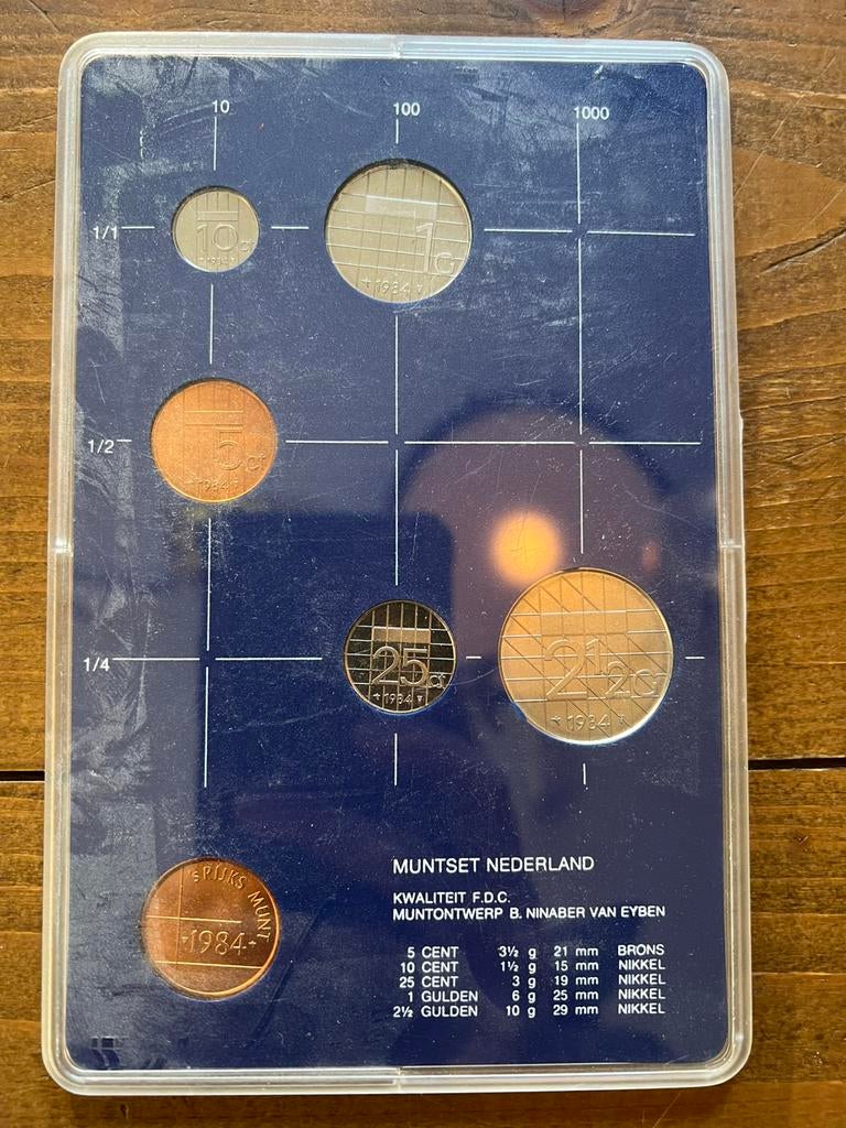 Rijksmunt Utrecht Muntset 1984 - originele verpakking, Ophalen of Verzenden, Koningin Beatrix, Overige waardes, Setje