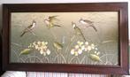 Groot) -  Vogels, bloemen, planten ca.1980 - Balinese School, Ophalen