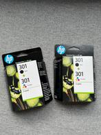 2x HP 301 Zwart & Kleur Cartridges - Nieuw!, Computers en Software, Printerbenodigdheden, Ophalen of Verzenden, Nieuw, Cartridge