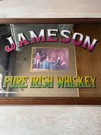 Grote reclame spiegel ingelijst Jameson pure Irish whiskey, Verzamelen, Merken en Reclamevoorwerpen, Ophalen of Verzenden, Reclamebord