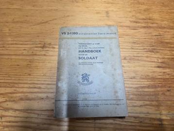 Handboek voor de soldaat 1961 beschikbaar voor biedingen