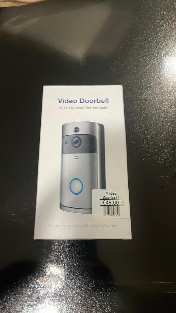 Video deurbel HD Wi-Fi, Ophalen of Verzenden, Nieuw