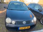 Volkswagen Polo 1.4 55KW 2004 Zwart, Auto's, Volkswagen, Voorwielaandrijving, Stof, 4 cilinders, Zwart