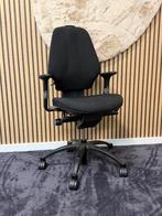 4x Rh Logic 300 bureaustoel (zwart/zwart) Ergonomisch!!, Ophalen of Verzenden, Ergonomisch, Gebruikt, Zwart