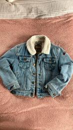 Vingino spijkerjas met teddy binnenkant maat 8 (134), Kinderen en Baby's, Kinderkleding | Maat 134, Ophalen of Verzenden, Zo goed als nieuw